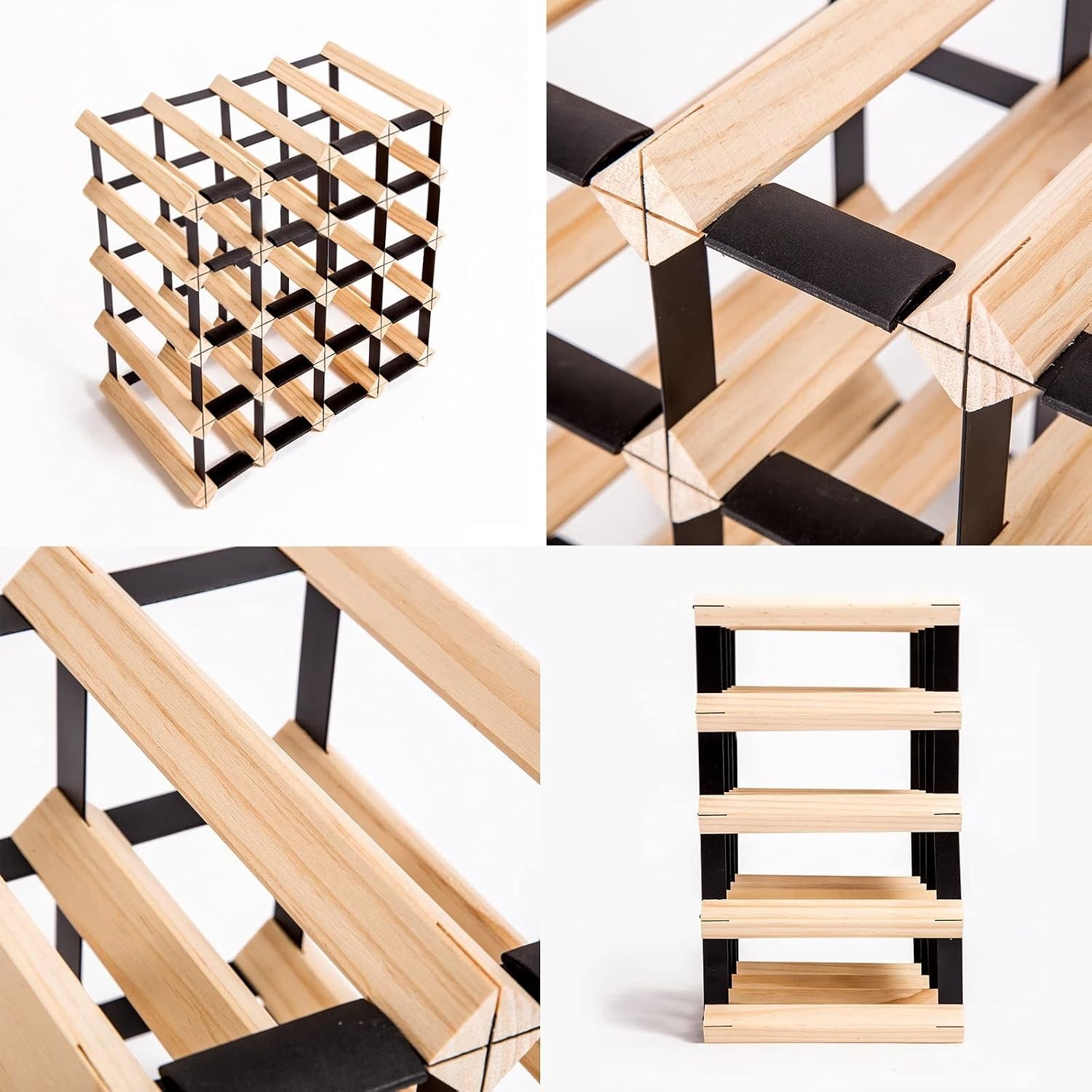 Home Ready Timber Wine Rack 20 Bottle
