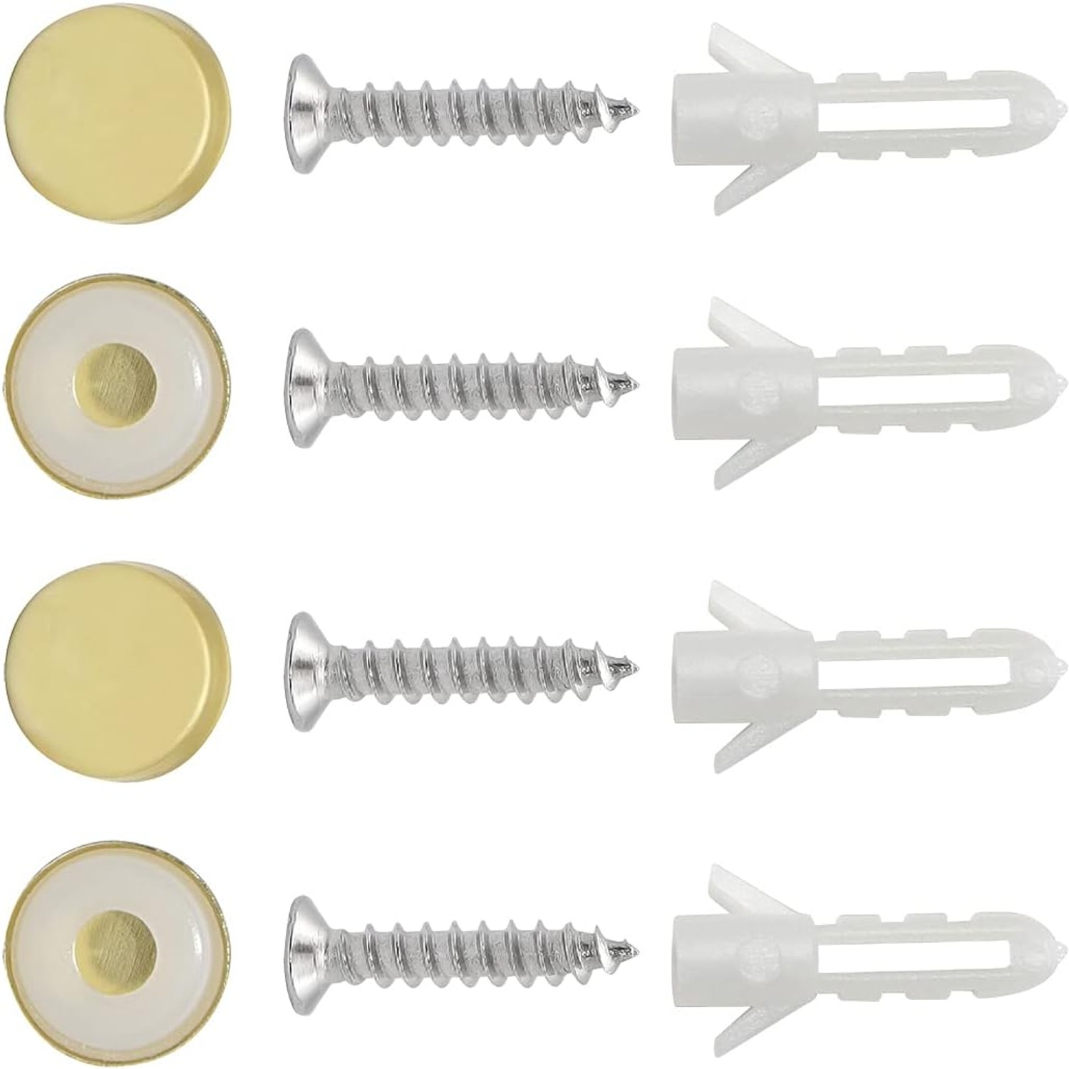 Gold Wine Glass Rack 30cm, Under-Cabinet Stemware Holder, 3 Pack: image 6