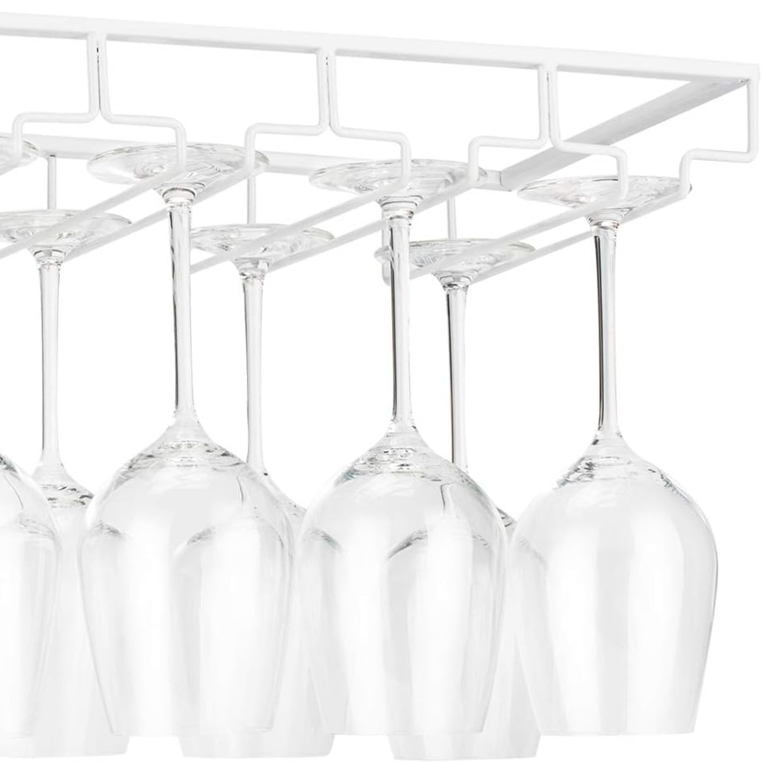 Under Cabinet Wine Glass Rack 2 Pack: image 10